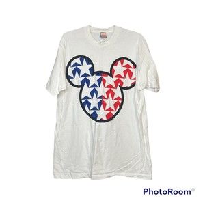 Vintage Disney Mickey Unlimited Retro White Casual Tee Size XL